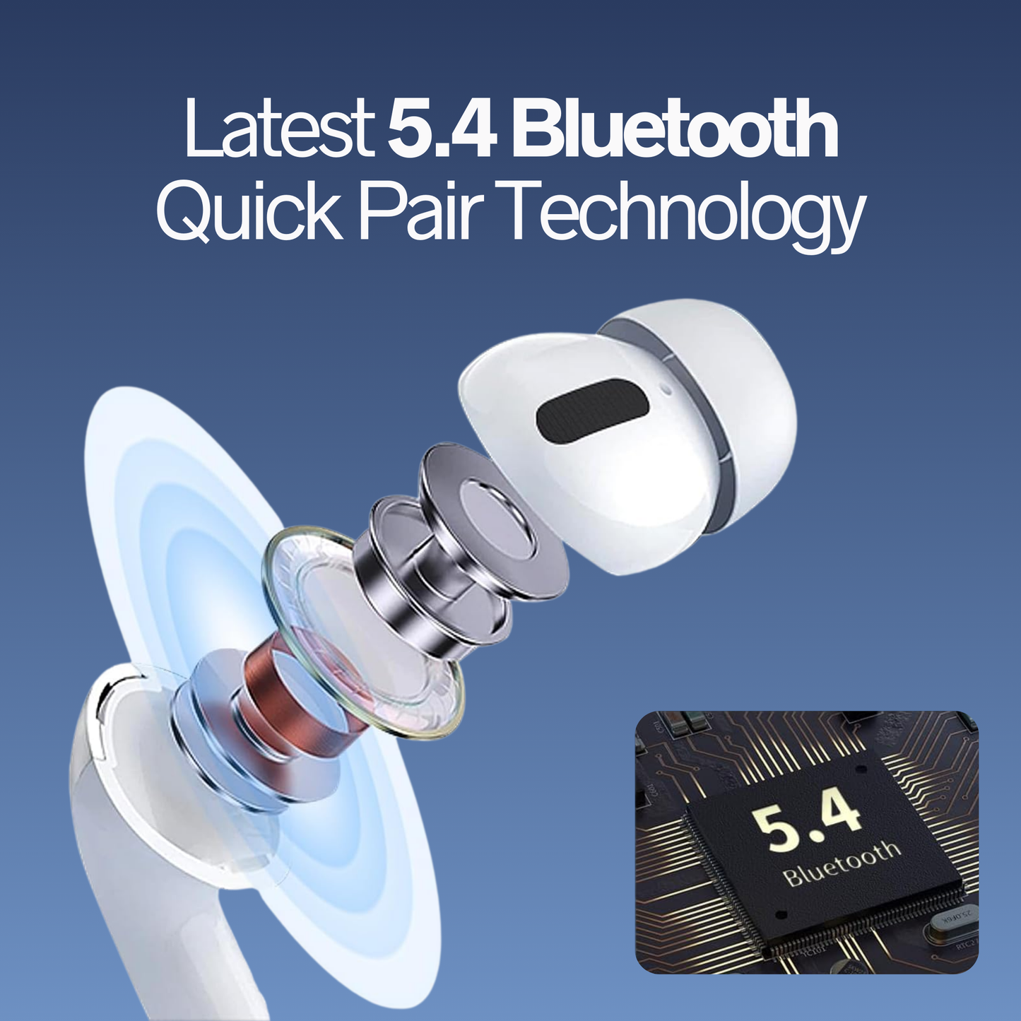 57Reflex™A9 Pro Touch Screen Earbuds