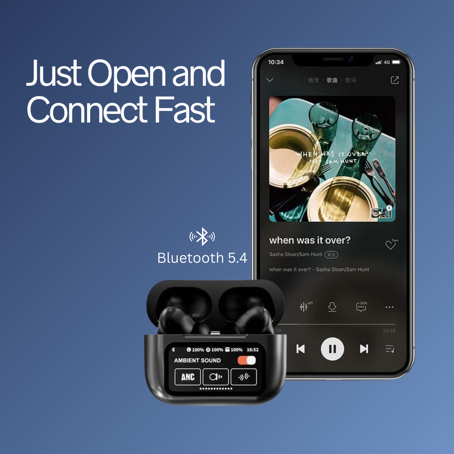 57Reflex™A9 Pro Touch Screen Earbuds